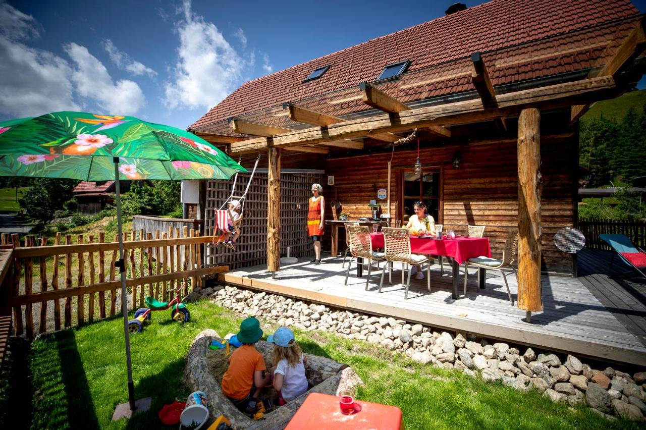 Naturpark Huette Mandl, Biobauernhof & Huettenurlaub Sankt Lambrecht Εξωτερικό φωτογραφία